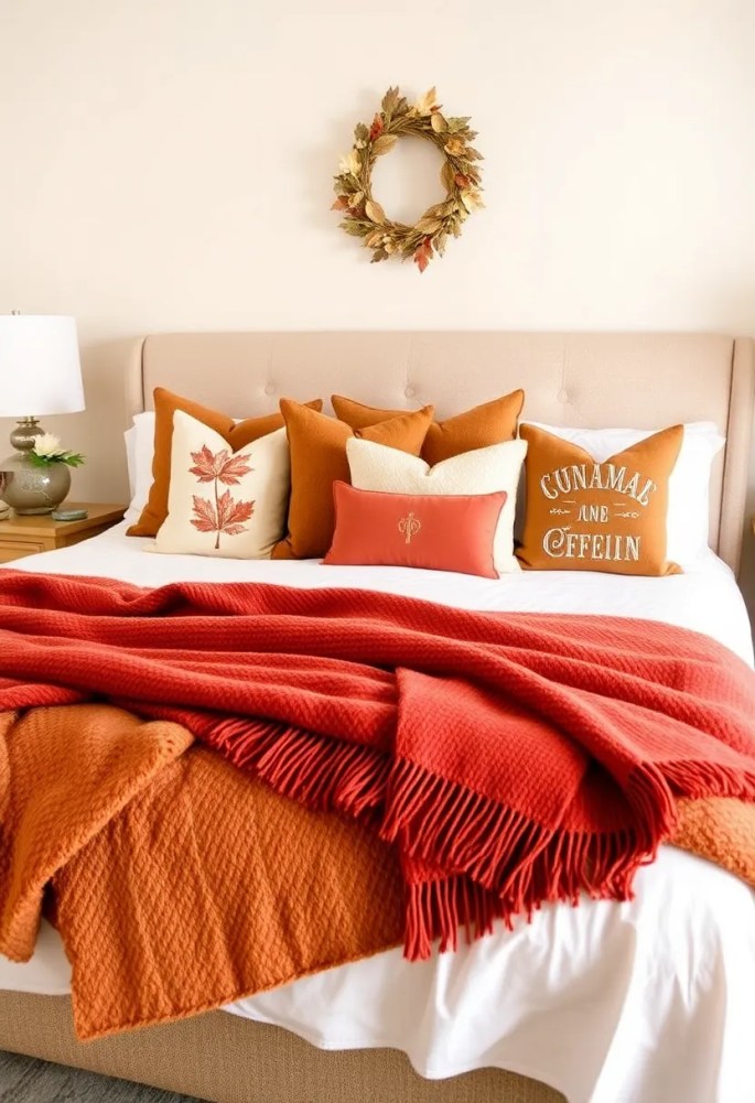 15 Budget-Friendly Bedroom Makeover Ideas That Will Blow Your Mind! - 15. Seasonal Decor Switch-Up
