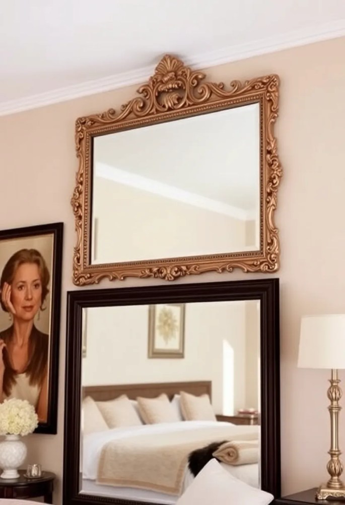 15 Budget-Friendly Bedroom Makeover Ideas That Will Blow Your Mind! - 5. Statement Mirrors