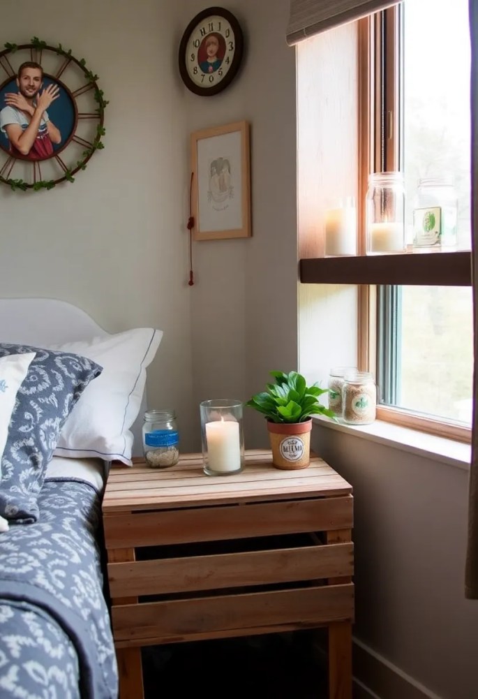 15 Budget-Friendly Bedroom Makeover Ideas That Will Blow Your Mind! - 9. Upcycled Decor