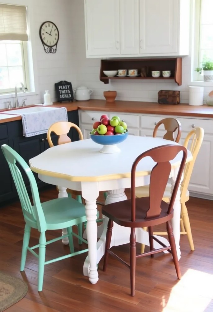 15 Budget Friendly Kitchen Makeovers for 2025 - 4. Upcycled Furniture