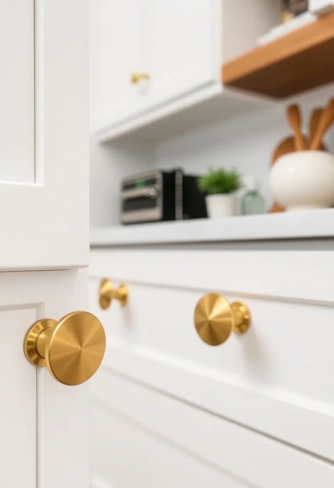 15 Budget Friendly Kitchen Makeovers for 2025 - 8. Refresh Your Hardware