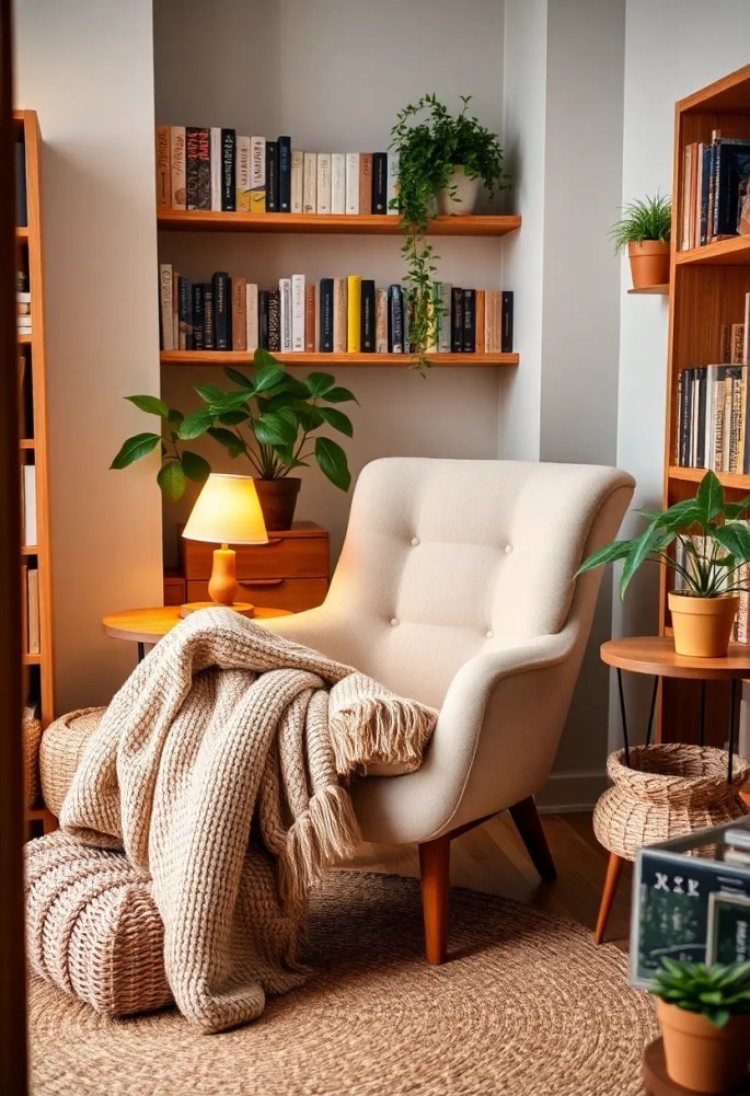 18 Small Space Decor Hacks That'll Transform Your Tiny Apartment into a Stylish Retreat (#7 Will Amaze You!) - 12. Layer Textures for Warmth