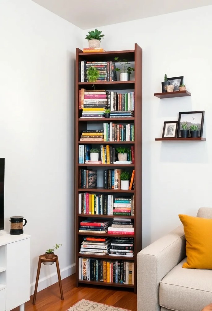 18 Small Space Decor Hacks That'll Transform Your Tiny Apartment into a Stylish Retreat (#7 Will Amaze You!) - 2. Use Vertical Space Wisely