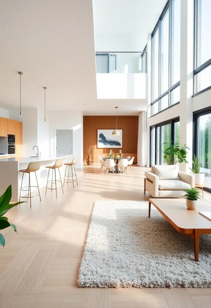 19 Minimalist Home Ideas That'll Bring Peace to Your Life! - 1. Open Spaces