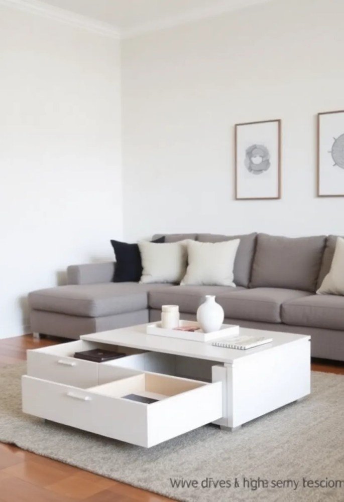 19 Minimalist Home Ideas That'll Bring Peace to Your Life! - 3. Functional Furniture