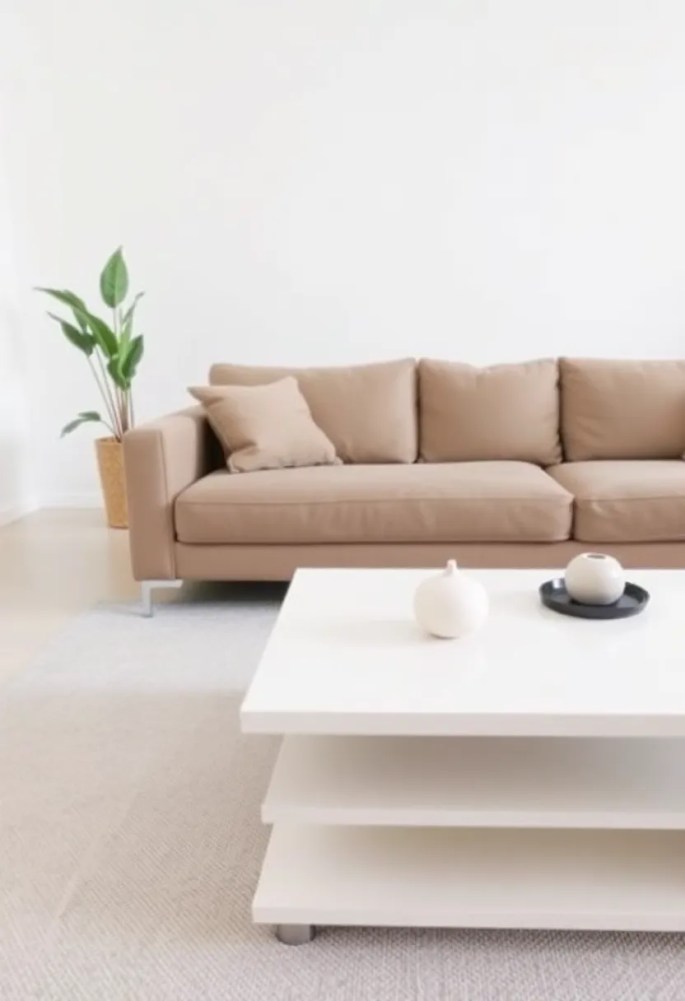 20 Cozy Living Room Ideas That'll Make You Want to Snuggle Up Right Now! - 19. Embrace Minimalism