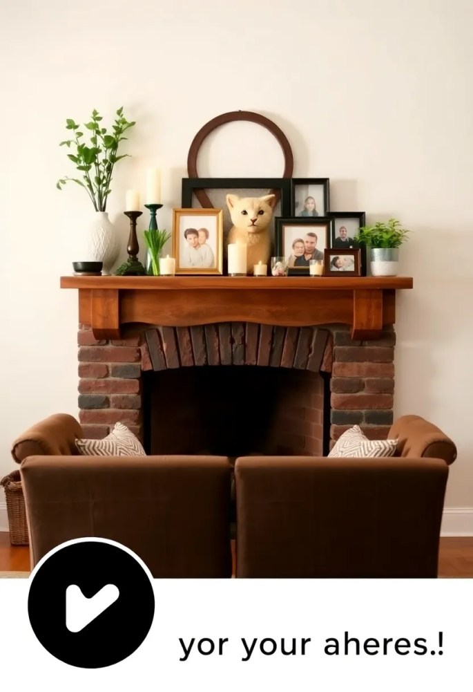 20 Cozy Living Room Ideas That'll Make You Want to Snuggle Up Right Now! - 9. Fireplace Focal Point